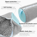 Shoe Washing Machine Bag (Grey)