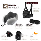 Airplane Travel Kit (1 Pack / Grey (Hammock Included))