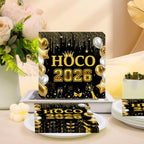 50 Pcs Hoco 2026 Napkins Homecoming Decorations 6.5 x 6.5 Inches (HOCO 2026)