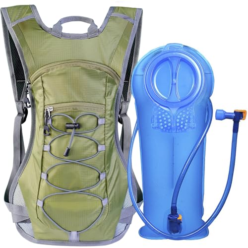 Hydration Pack Backpack with 70 oz 2L Water Bladder for Running