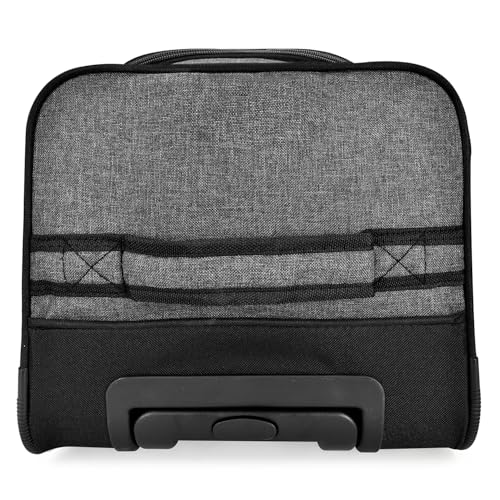 Duffel Bag with Rolling Wheels (Gray / 21 inch)