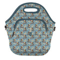 LunchTote Zippered Bag Insulated Neoprene Caddy (Witching Hour / X-Large 6.5 Quart Lunch Tote)