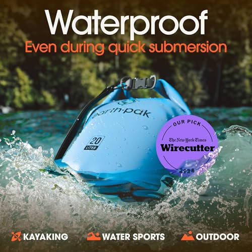 Waterproof Dry Bag Backpack 55L (55L / Light Blue)