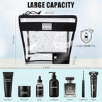 Rough Enough Clear Toiletry Bag