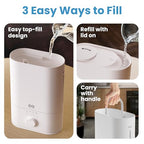 6L Large Humidifier for Bedroom (White)