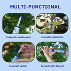 Personal Water Filter Straw Outdoor Portable Filtration Emergency Survival Gear Water Solutions Tactical Gear for Hiking Camping Accessories Travel Hunting Fishing Outing Backpacking (4 Pack)