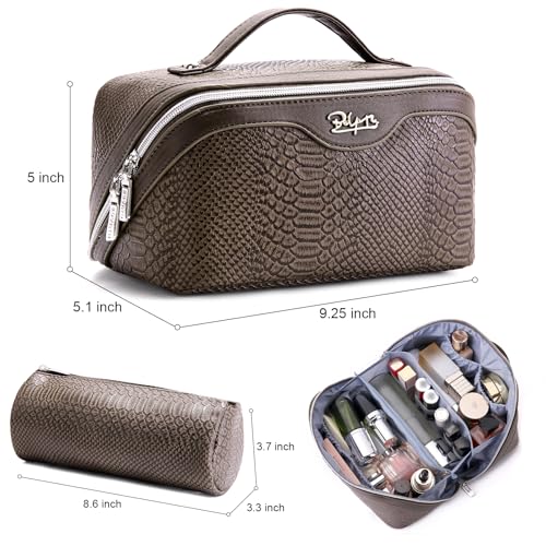 Travel Makeup Bags for Women (05-A-Coffee)