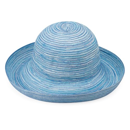 Wallaroo Women’s Sydney Sun Hat (Medium / Light Blue)