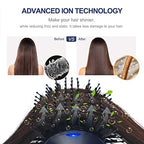 One Step Hair Dryer Brush and Styler Volumizer (Prussian Blue / 2.3" Oval Barrel)