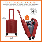16" Aluminum Vertical Underseat Carry (One_Size / Ruby)