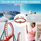 6 Pcs Motion Sickness Bracelets Cruise Essentials (Cute Colors)
