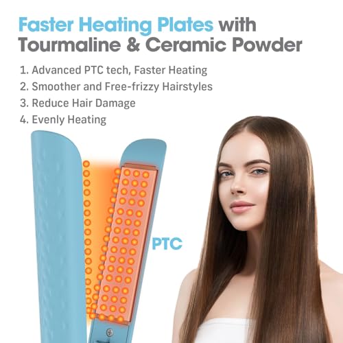 Hair Straightener (Blue)