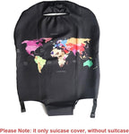 MosaiRudo Thicker Luggage Cover Elastic Suitcase Cover Protector Fits 18-32 - Image 2