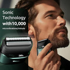 Electric Foil Shavers for Men (Emerald Green)