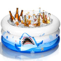 Inflatable Shark Cooler (Dark Blue / Shark)