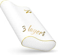 Royal Therapy Travel Memory Foam Pillow, Neck Pillow Bamboo Adjustable Side by ROYALTHERAPY