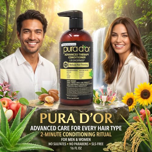 Advanced Therapy Biotin Conditioner for Thinning Hair (16 Fl Oz (Pack of 1))