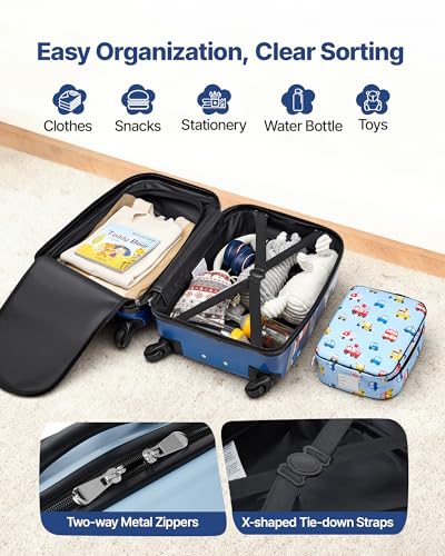 Kids Luggage Set (18 Inches 5-Piece Set / Car)