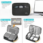 Travelkin Cord Organizer Travel (Black / XLarge)