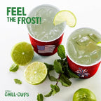 16 oz. Reusable Party Cups (Patriotic Red / 12 Count)