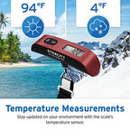 Luggage Scale (Claret Red)