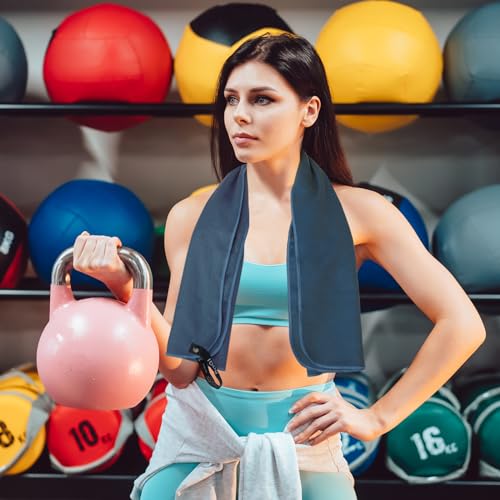 Microfiber Travel Sports Towel (Army Green / S:16''x32''(2 Pcs))