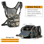 Binocular Harness Chest Pack (Camo)