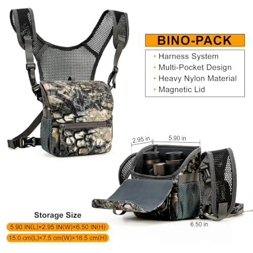 Binocular Harness Chest Pack (Camo)