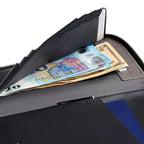Travel Folio Leather Passport Wallet (Everglade)