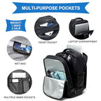 Vacuum Backpack Travel with Pump (A2-black / 30 liters)
