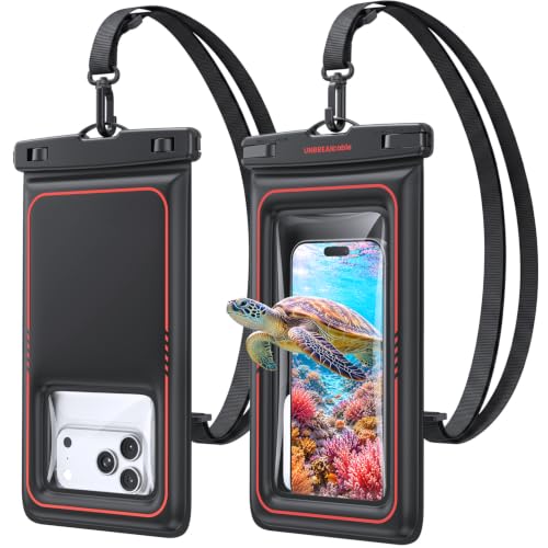 Floating Waterproof Phone Pouch 2 Pack (8.0 inch)