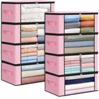 35L Closet Organizers (8 Pack-35l / Pink)