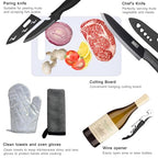 Camping Cooking Set (Black-31Pcs)