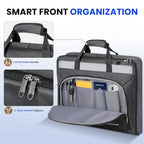 Carry On Garment Bag for Travel (Jet Black)