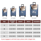Travel Luggage Cover Suitcase Cover Protector Skins 18 (Cat B / S (for 18--20 inch luggage))