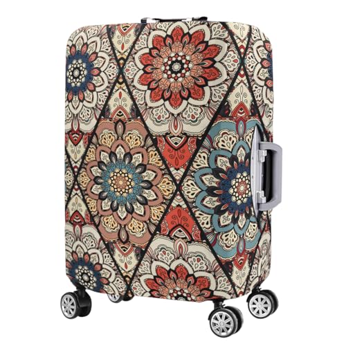Travel Trolley Case Cover Protector Suitcase Cover 29" (Retro / XL(Fits to 29"-30" Trolley Case))