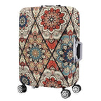 Travel Trolley Case Cover Protector Suitcase Cover 29" (Retro / XL(Fits to 29"-30" Trolley Case))