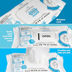 1 Pack Hand Sanitizing Wipes (72 Count (Pack of 1))