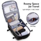 Large Travel Backpack Women (18.4 inch / Black)