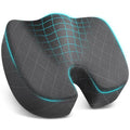 Seat Cushion Memory Foam Office Chair Cushion (XXX-Large / Grey)