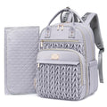 Diaper Bag Backpack (Gray)
