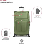 SwissGear Sion Softside Expandable Luggage, Checked-Large 29-Inch - Image 3