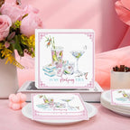 50 Pcs Mahjong Cocktail Napkins (Mahjong)