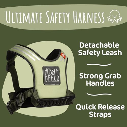 Autism Safety Harness with leash for Kids 2 (Green)