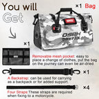 Waterproof Duffel Bag (Sky Grey / 40L)