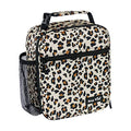 Insulated Lunch Bag Women (Leopard Print)