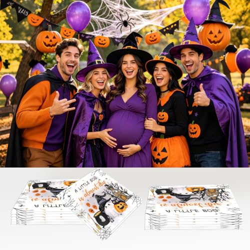 50 Pcs A Little Boo Is Almost Due Napkins (A Little Boo)