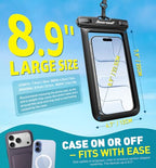 Waterproof Phone Pouch (Black & Yellow)