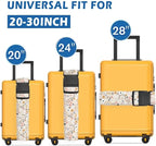 Luggage Straps for Suitcases Travel Belt Accessories, Cute Suitcase Strap - Image 2