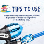 Kids Fishing Pole (Blue+Blue)